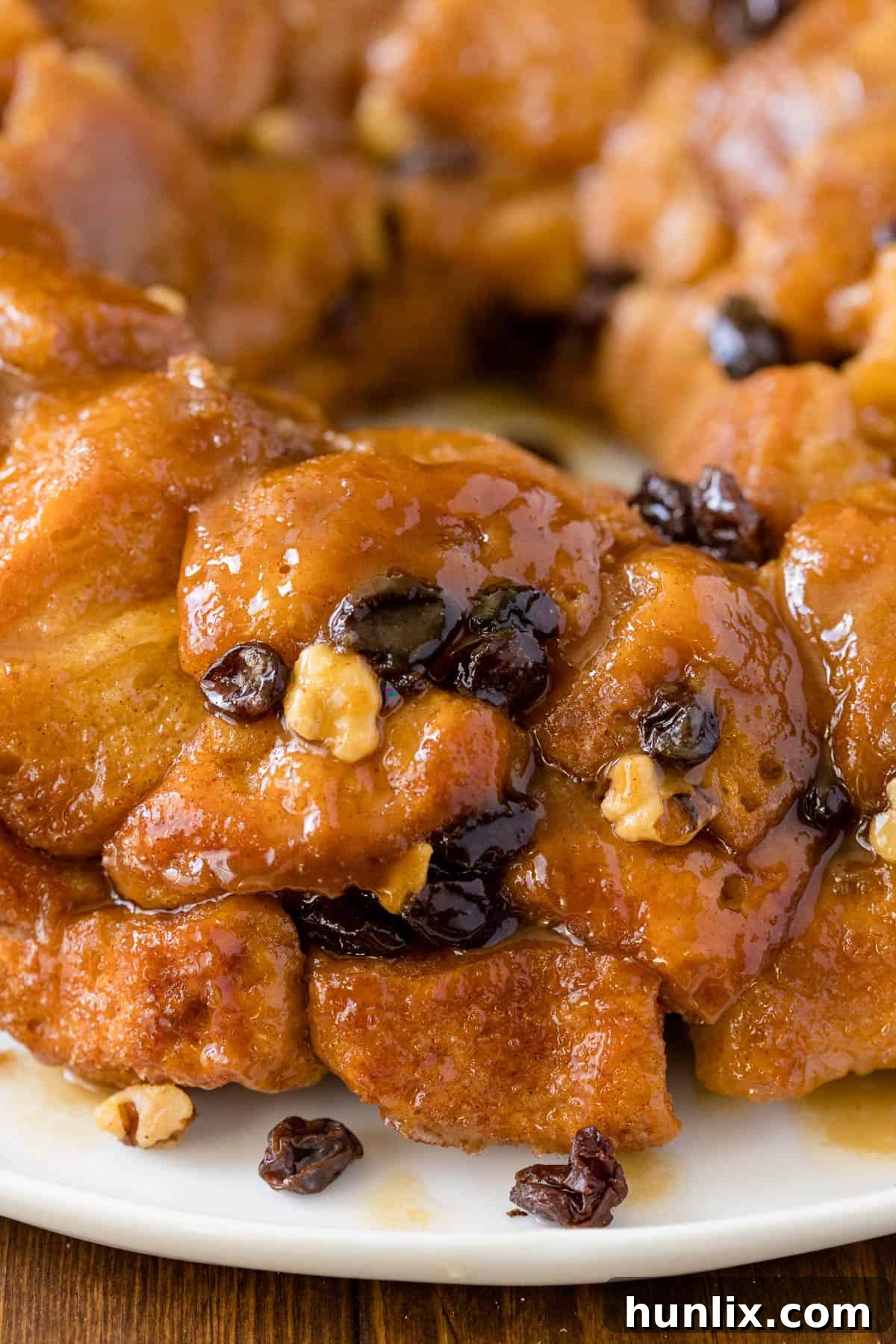 Caramel Cinnamon Monkey Bread 6 Close up of the recipe.