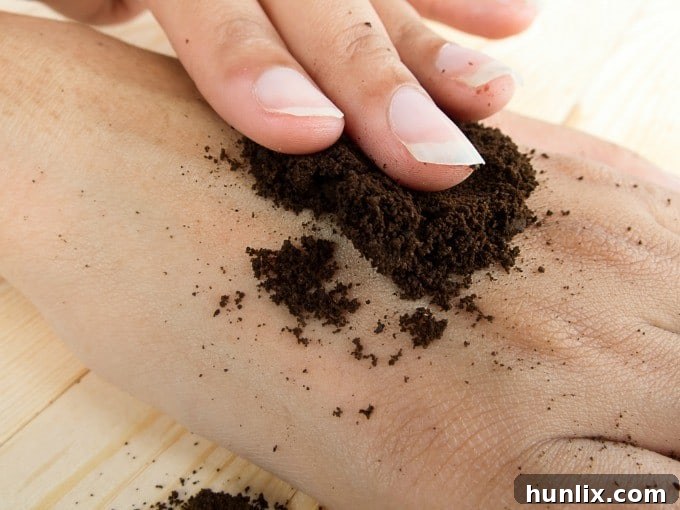Coffee grounds can be repurposed for a variety of tasks including beauty hacks!