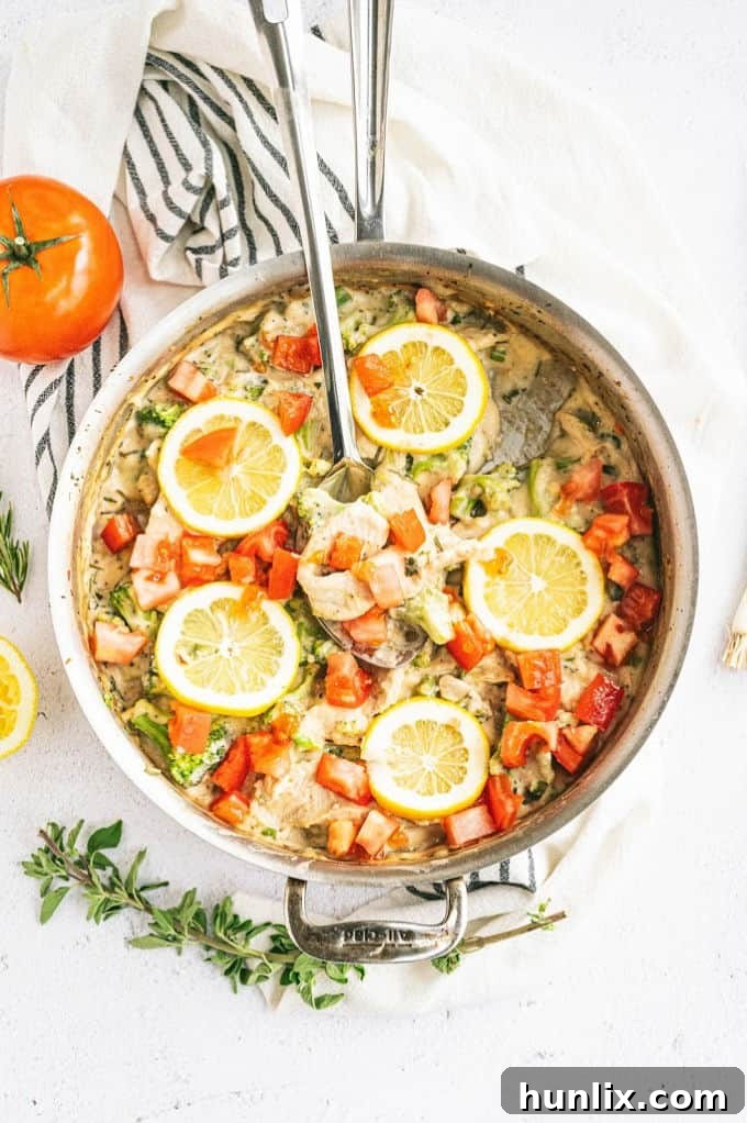 Zesty Lemon Herb Chicken Fettuccine 5 Freshly cooked fettuccine pasta, perfectly al dente