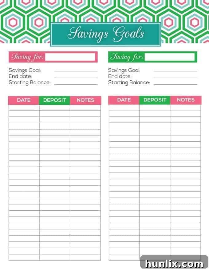 Free Budget Binder - Organize your household finances with these 20 free budgeting printables!