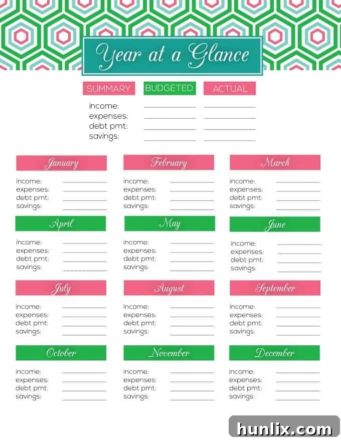 Free Budget Binder - Organize your household finances with these 20 free budgeting printables!