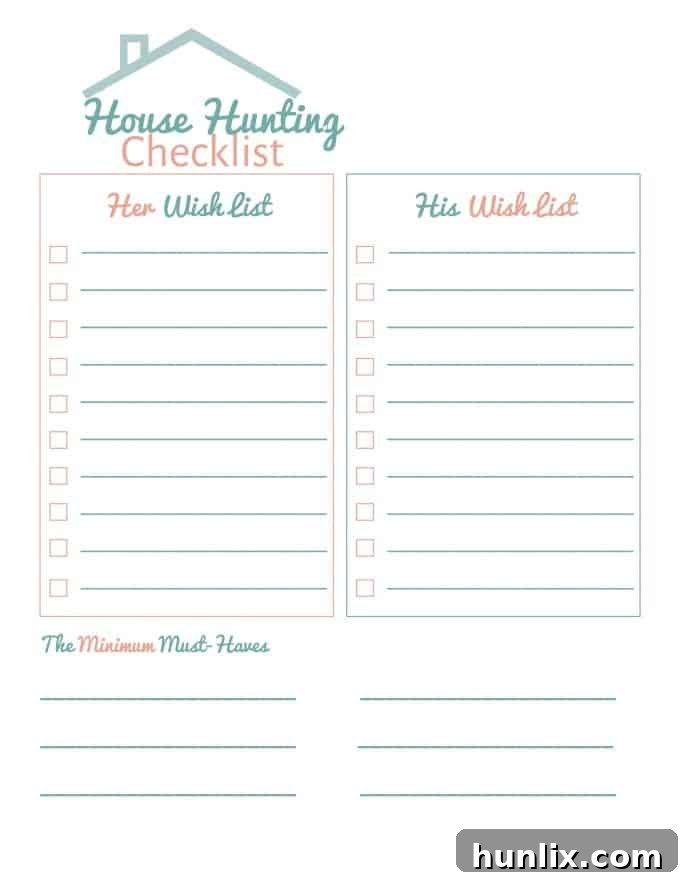 Detailed House Tour Checklist: Capture essential details and compare properties with ease. Your free printable tool for organized home viewing in Ontario.