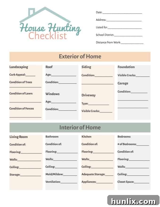 Compare Houses Effectively: Use your printable checklist to evaluate multiple properties and make informed choices for your Ontario home purchase.