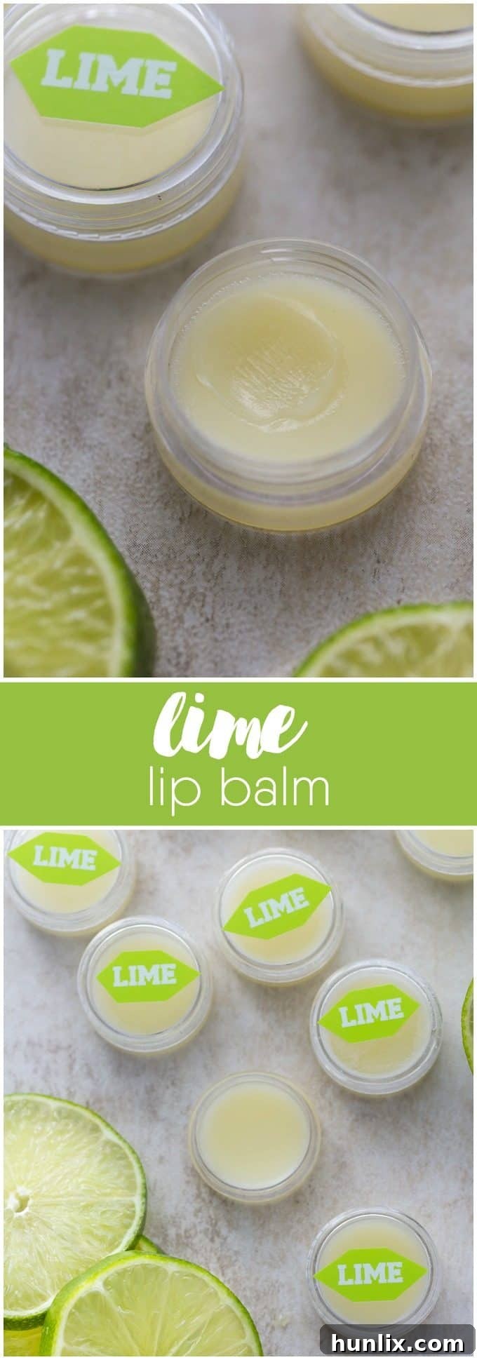 Key Lime Kiss 4 Lime Lip Balm - Making your own lip balm isn't hard to do! This one smells fresh and tangy and feels wonderful on dry lips.