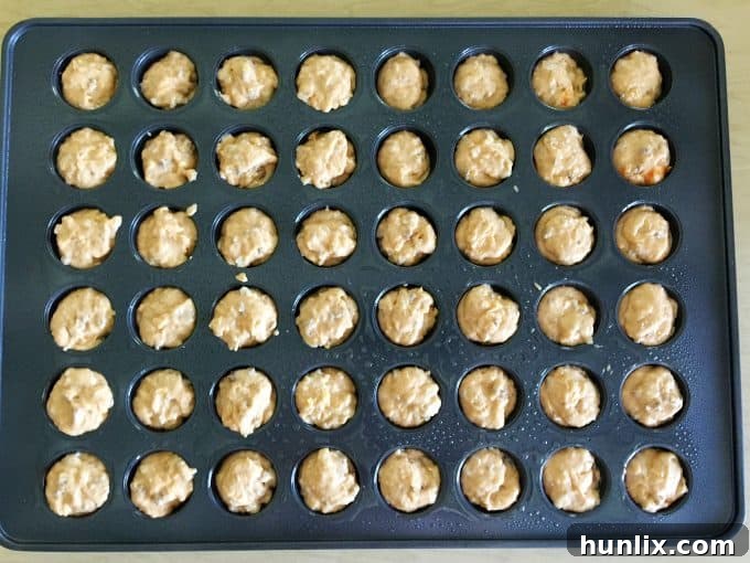 Cheeseburger Bites 3 The Wilton Mega Mini Muffin Pan, an essential tool for baking large quantities of mini cheeseburger muffins quickly.