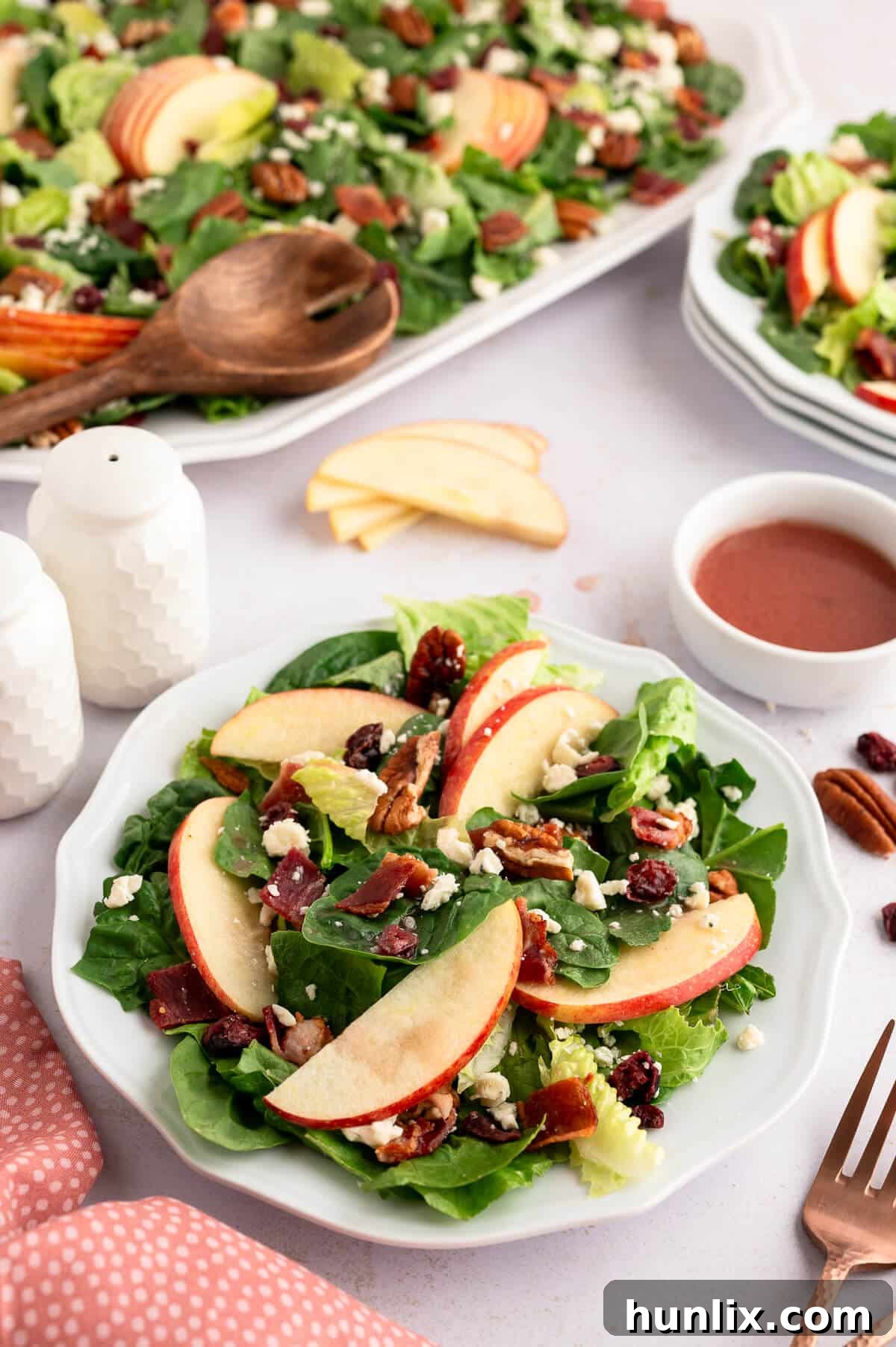 Fall Salad in a bowl.