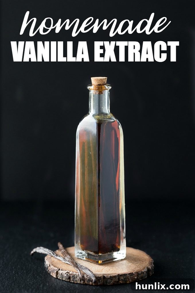 Homemade Vanilla Extract - An amazingly useful DIY gift that keeps on giving! Never use store-bought extract again with this recipe.