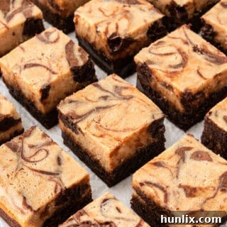The recipe cut into bars.