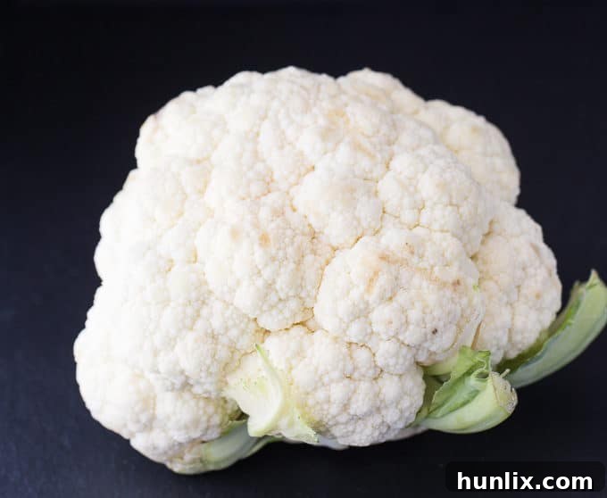 Honey Dijon Baked Cauliflower - Honey Dijon Mustard packs a wonderful flavour punch in this creamy, smooth sauce. Even picky kids love this recipe! 