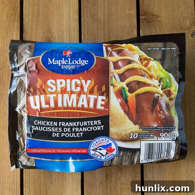 Spicy Stir-Fry - Spicy chicken frankfurters add an extra kick of fiery flavour to a stir-fried vegetable medley.