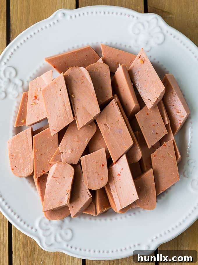 Spicy Stir-Fry - Spicy chicken frankfurters add an extra kick of fiery flavour to a stir-fried vegetable medley.