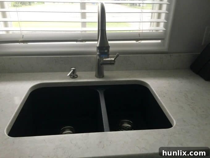 My Kitchen After Renovations - Kitchen Island Awaiting Bar Stools