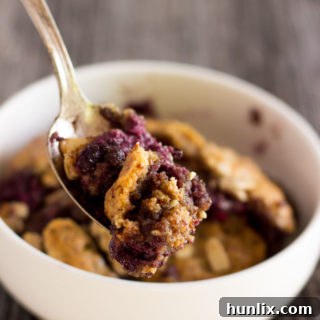 Blackberry Cobbler in a Cast-Iron Skillet