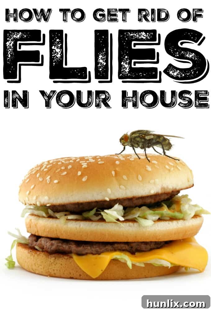 How to Get Rid of Flies in Your House - Simple tips to get rid of these annoying bugs!