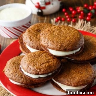 Gingerbread Whoopie Pies
