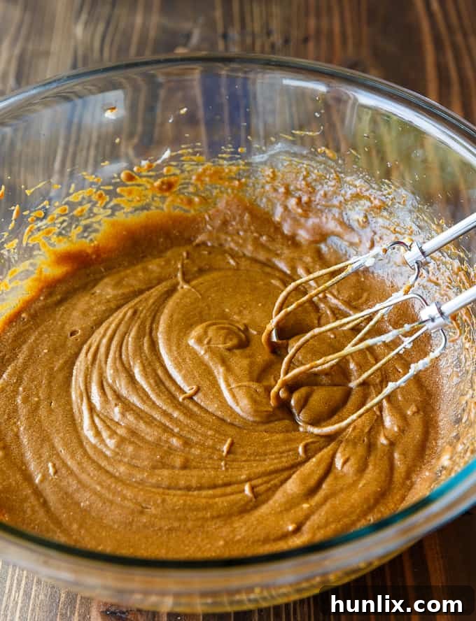 Gingerbread Whoopie Pies - Dough prepared for baking.