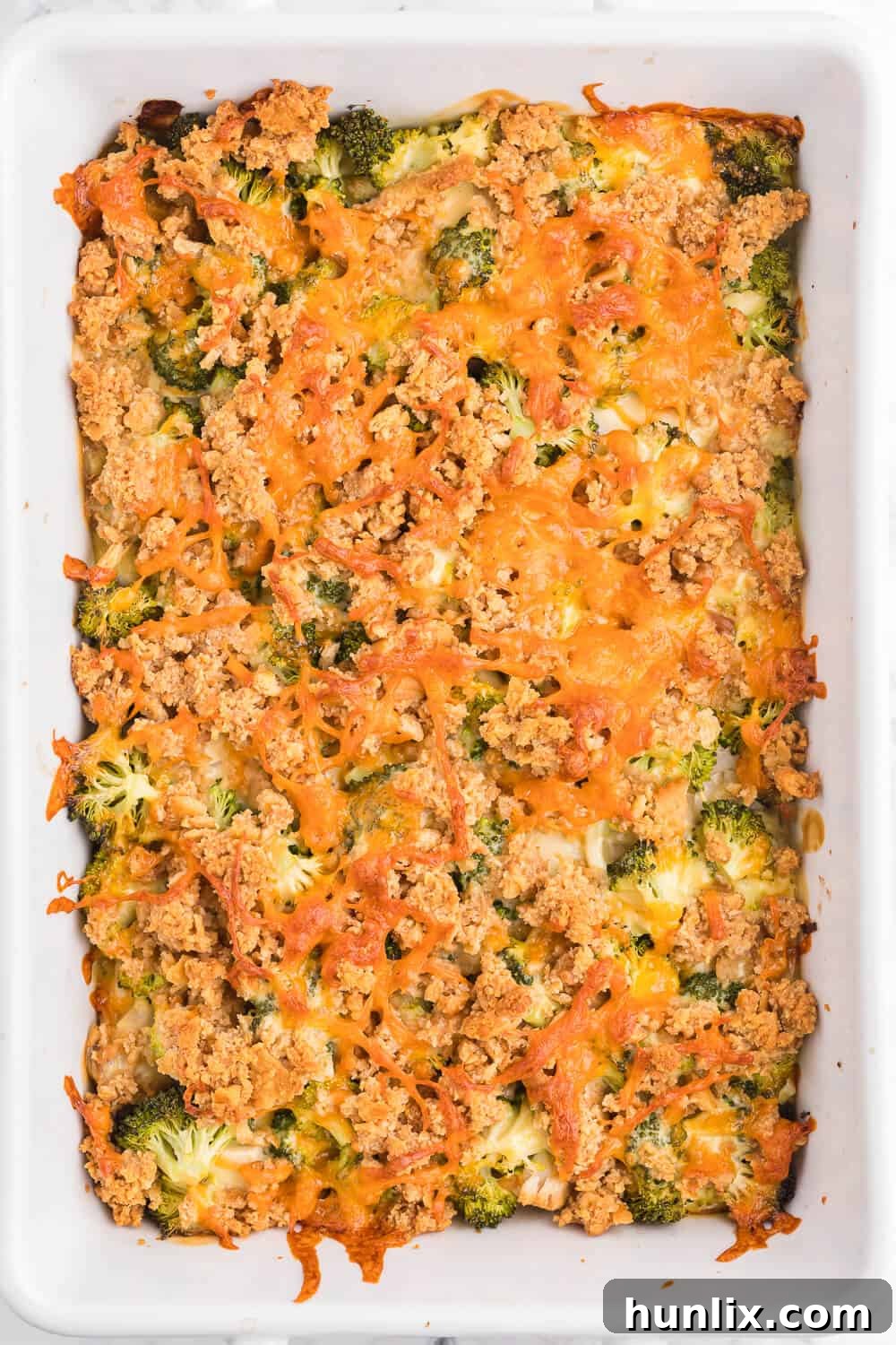 Easy and Delicious Chicken and Broccoli Casserole, a perfect family meal or holiday side dish