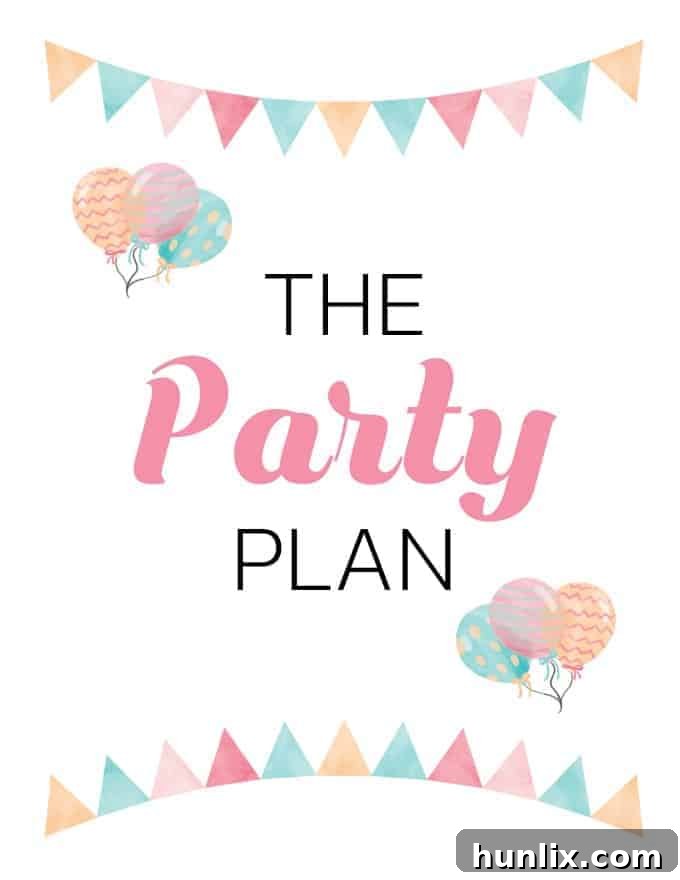 Comprehensive Party Planning Templates: Organize Your Next Celebration with Ease