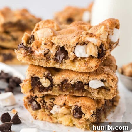 Stacked Mud Hen bars, golden brown and inviting.