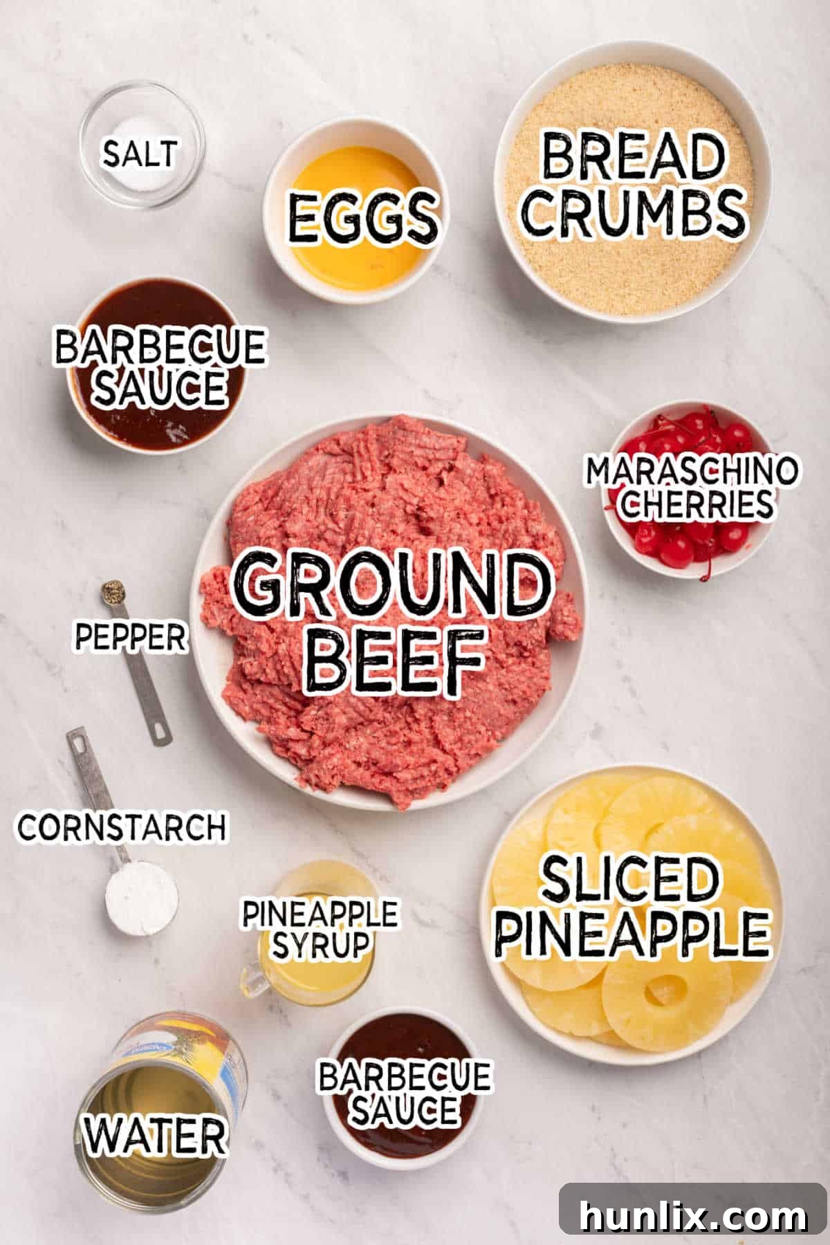 Island Spice Meatloaf 3 Caribbean meatloaf ingredients.