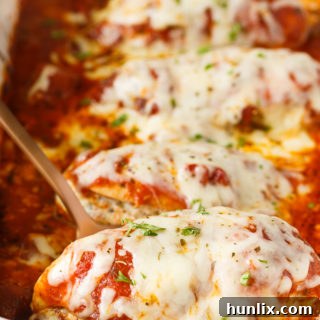 Lasagna Stuffed Chicken