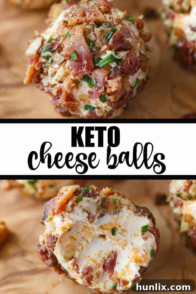 Savory Keto Cheese Bombs 7 Keto Cheese Balls - Bite sized cheese balls make a delicious low carb appetizer! Flavorful cream cheese balls are rolled in a mixture of bacon, chives and pecans.