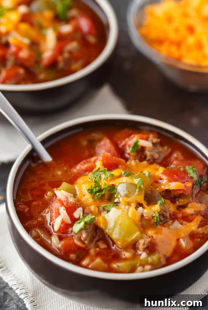 Stuffed Pepper Soup