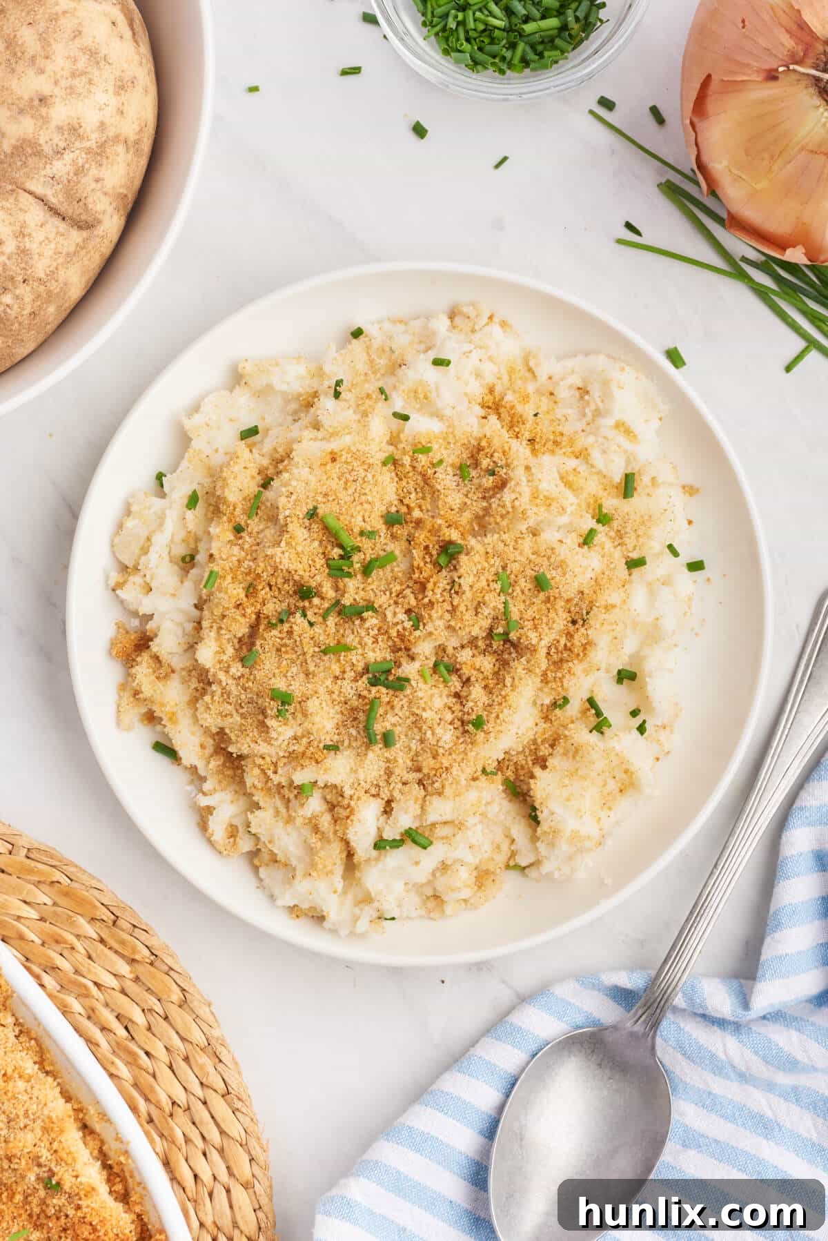 A plate of Swedish Potatoes.