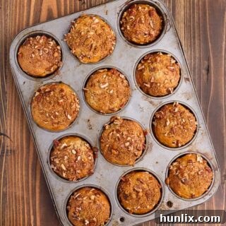 Banana Streusel Muffins
