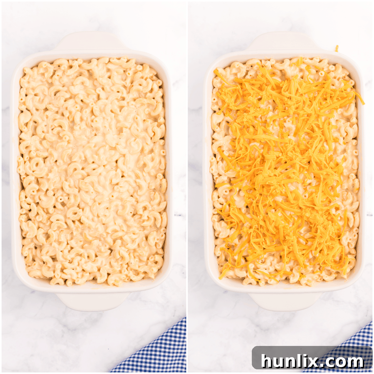 Golden-Crusted Mac and Cheese 5 Baked Macaroni and Cheese Prep 2