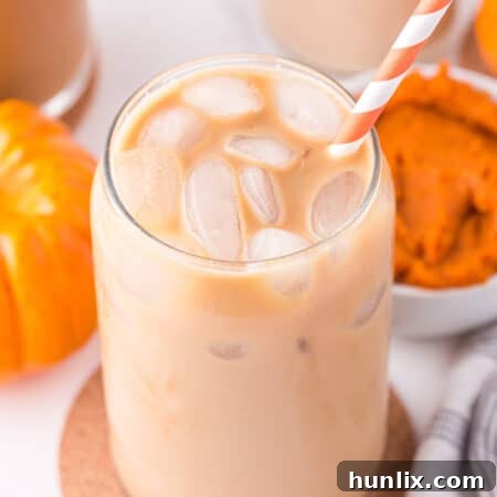 Iced coffee in a jar.