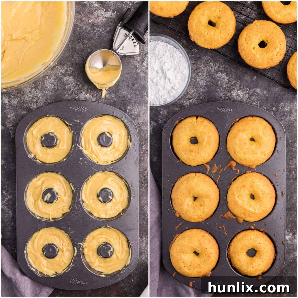eggnog donuts prep