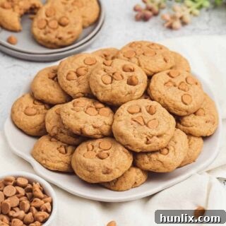 A plate of butterscotch pudding cookies