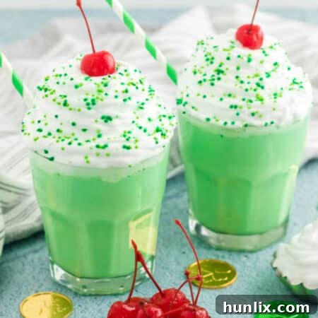 Two glasses of the recipe.