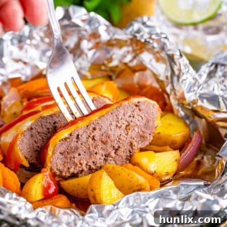 Fireside Burger Pockets 12 Burger Hobo Packets