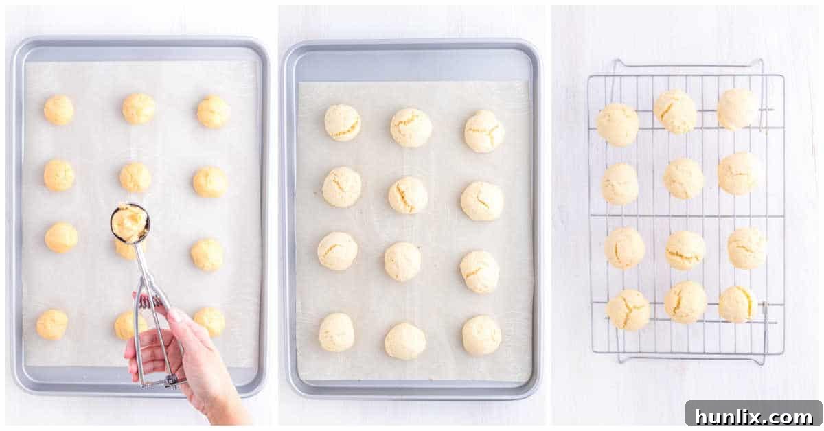 Sweet Italian Easter Delights 7 Three bowls of pastel-colored almond glaze ready for dipping, next to a whisk and a bowl of sprinkles.