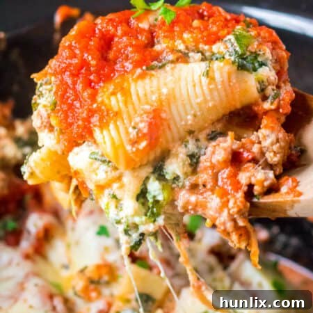 Classic Stuffed Shells dish