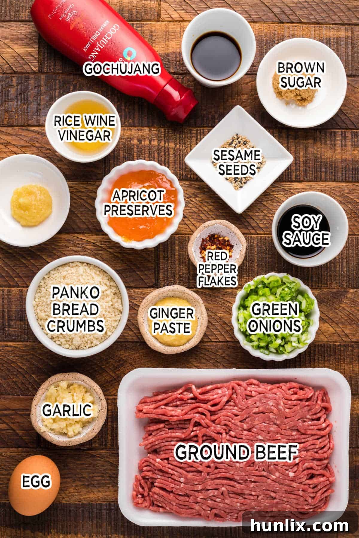 Korean BBQ Meatballs 3 Ingredients to make Korean meatballs.