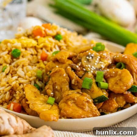 Panda Express Mushroom Chicken