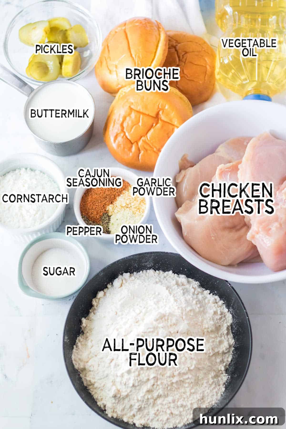 Homemade Popeyes Chicken Sandwich 3 Ingredients to make Copycat Popeye's Chicken Sandwich.