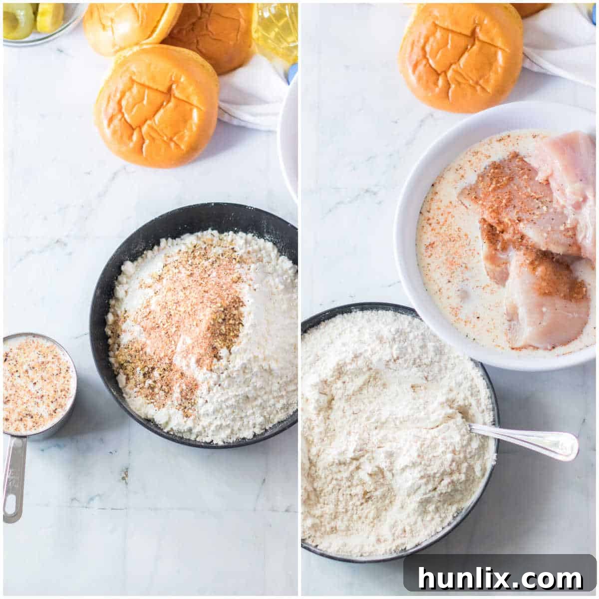 Homemade Popeyes Chicken Sandwich 4 Steps to make Copycat Popeye's Chicken Sandwich.