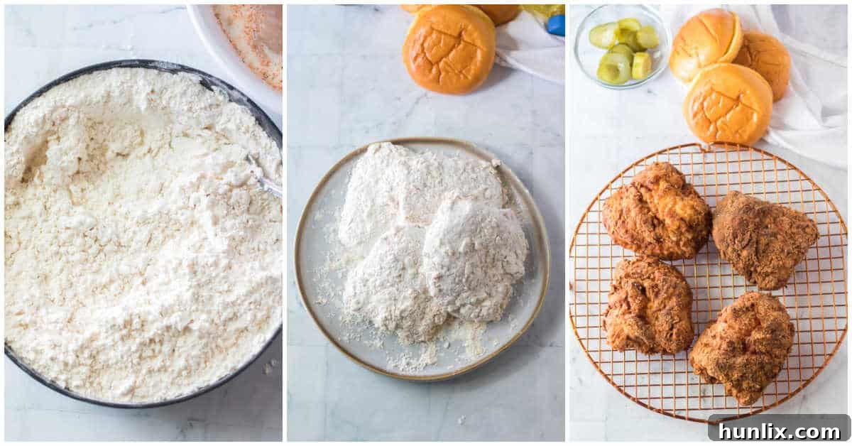 Homemade Popeyes Chicken Sandwich 5 Steps to make Copycat Popeye's Chicken Sandwich.