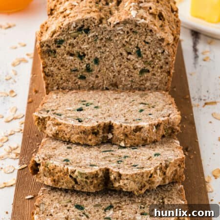 A slice of Irish brown bread