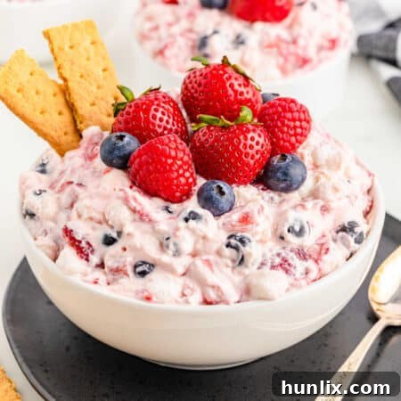Berry Cheesecake Fluff.