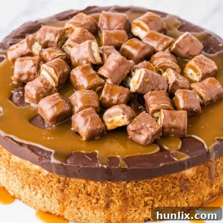 Twix Cheesecake