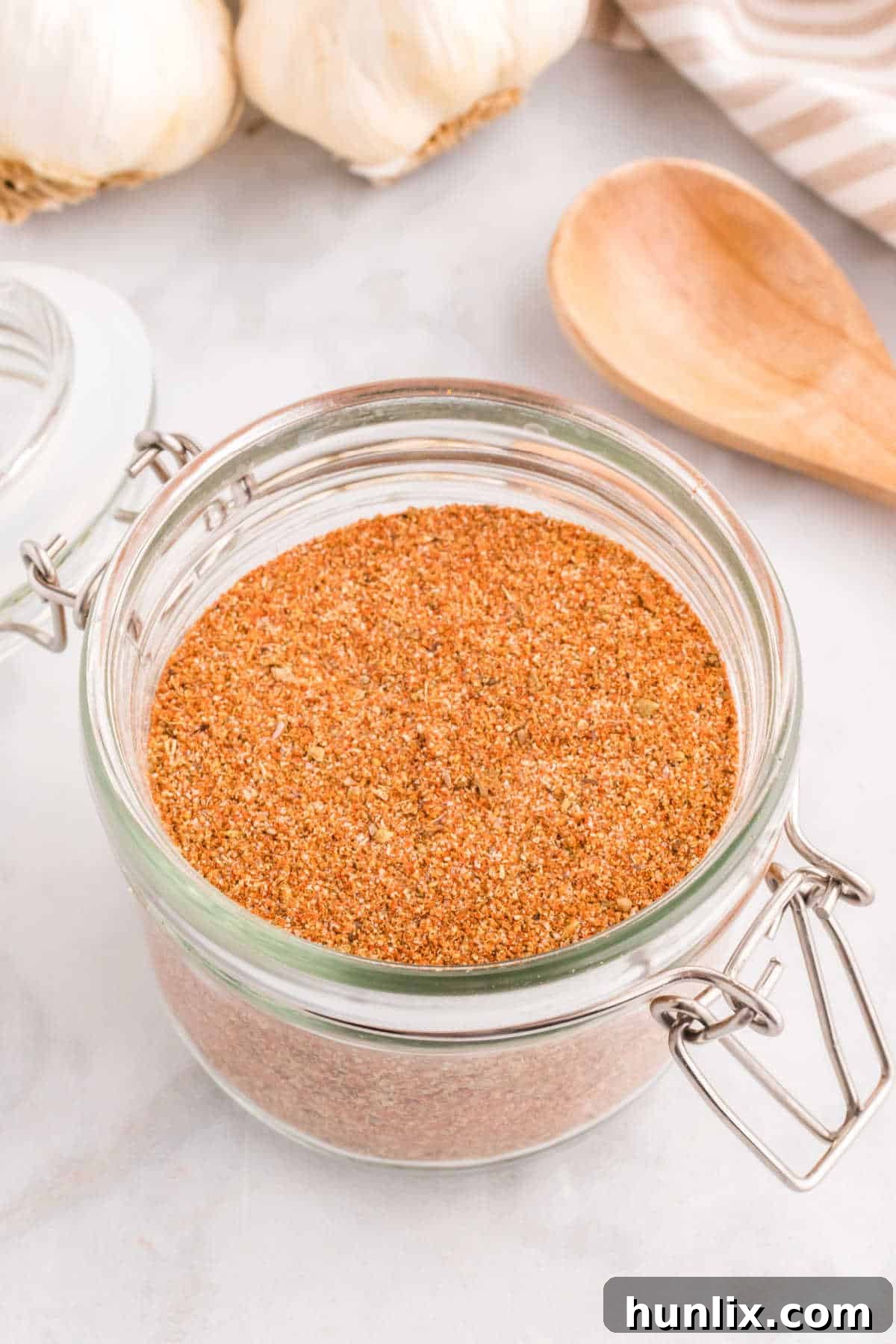 Louisiana Soul Spice 5 Cajun seasoning in a jar.