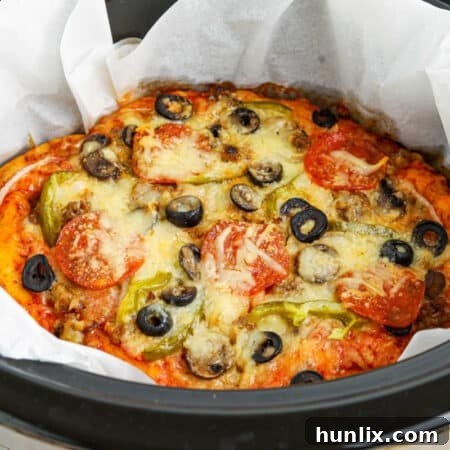 Crockpot Supreme Pizza