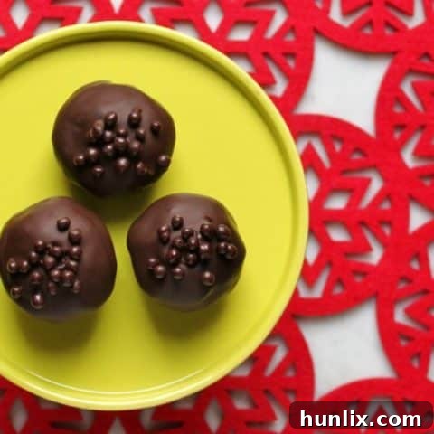 Nanaimo Truffles, a fun, bite-sized upgrade on the classic Canadian Nanaimo Bars, offering all the flavor in a neat package.