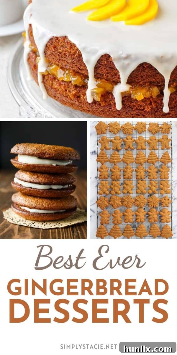 Indulge in the festive magic of gingerbread! Grab your favorite warm drink and browse this incredible collection of Gingerbread Desserts, sure to inspire your holiday baking with new, delicious recipes this year.