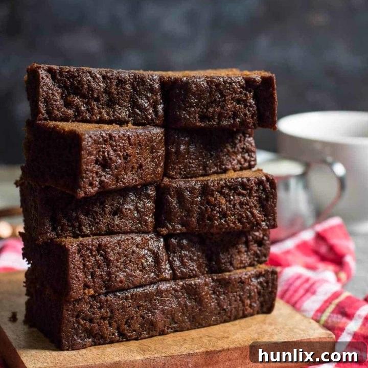 Tender Banana Ginger Bread Loaf